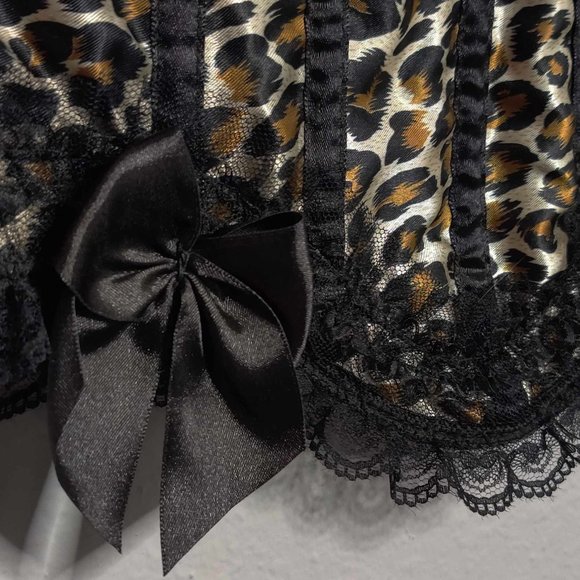 Leopard Print Corset - Picture 3 of 5